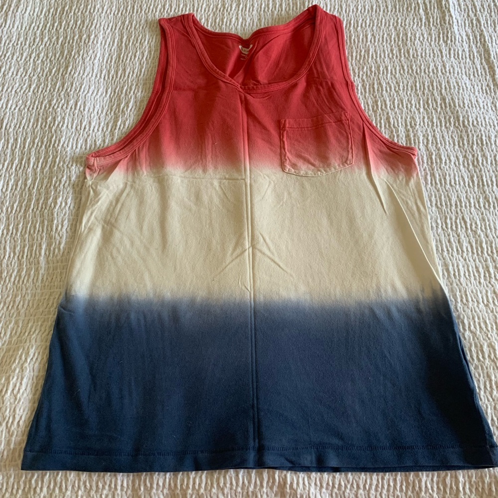 Old Navy America 4th of July Ombré Tank